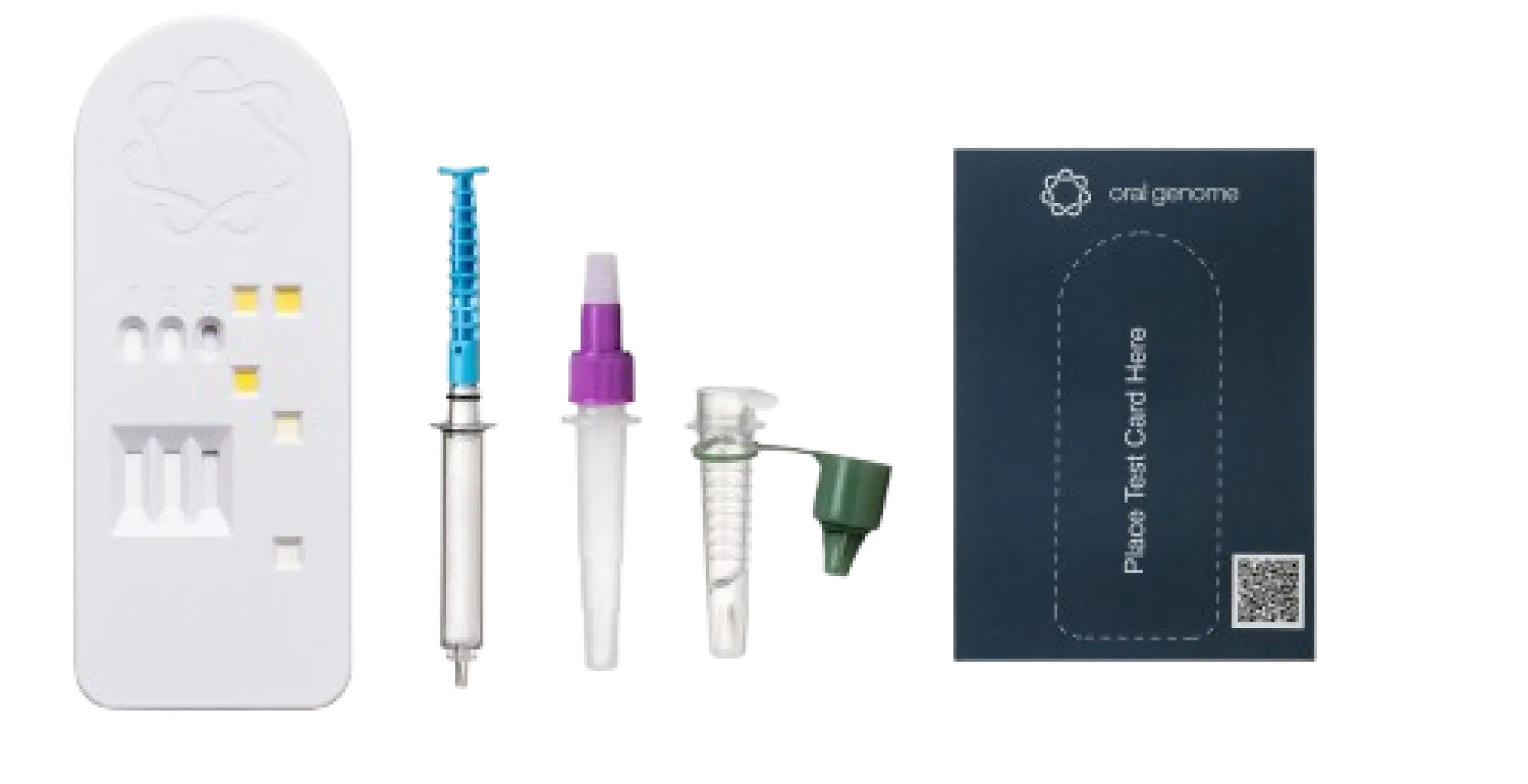 Oral Genome saliva-based screening kit: device, collection supplies, and instruction card